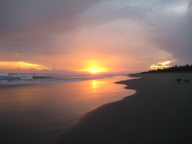 atardecer en Boca del Cielo