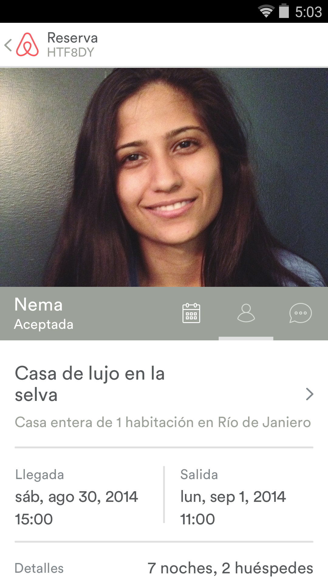 Airbnb para móviles