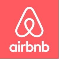 Logotyp för Airbnb