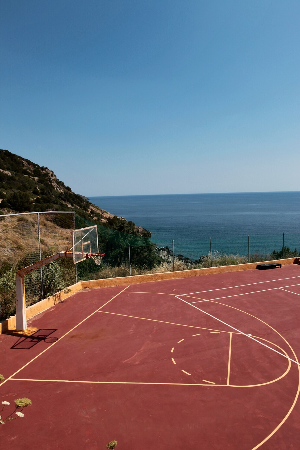greece basketball court