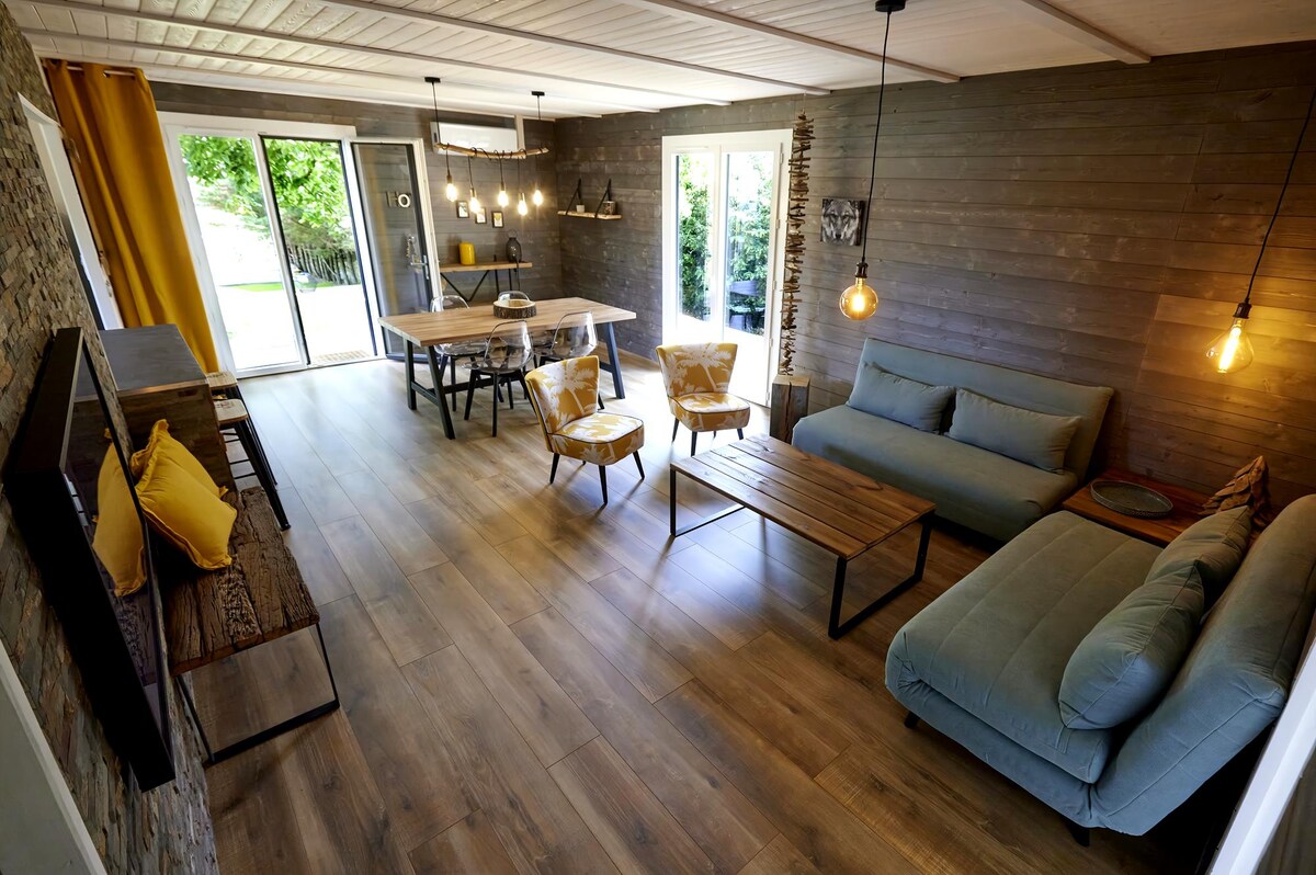 Popular Airbnb listing: The chalet by LB and LB in Beaune