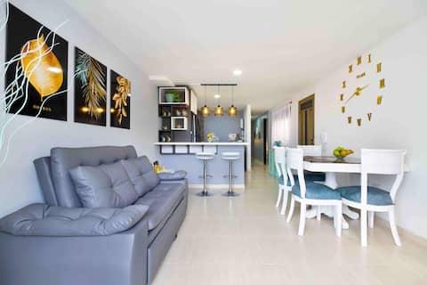 Apartment with a beautiful view near the park