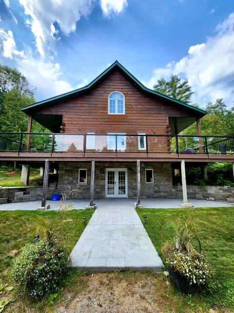 To relax or be active at this country retreat