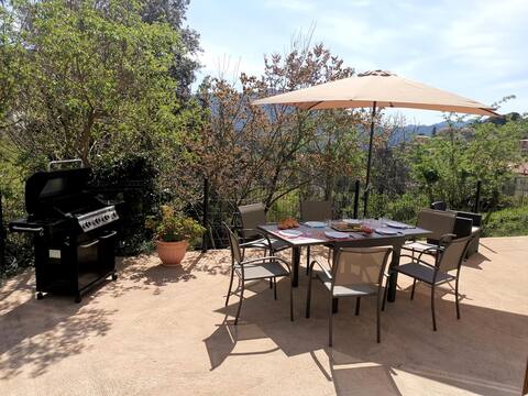" CHEZ CHEZ PERLE " in LEVIE, entire accommodation type T4