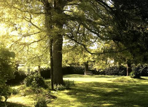 Quiet as country, one minute from great coffee
