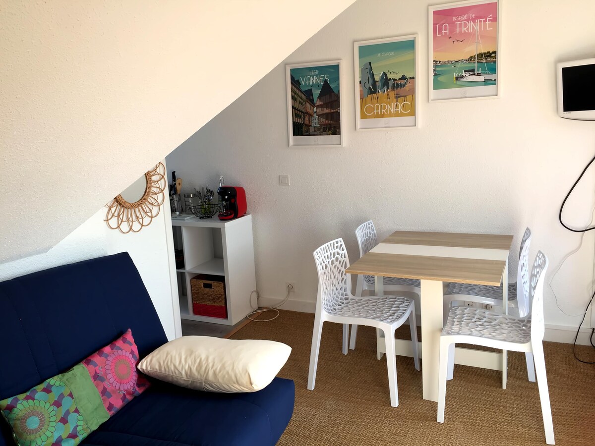 Popular Airbnb listing: Studio Carnac-beach ideally located in Carnac