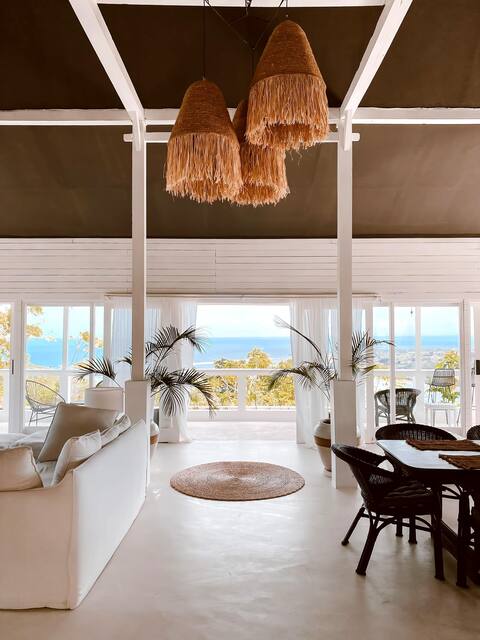 Cliff view villa - 4 bedrooms with pool - Ceningan
