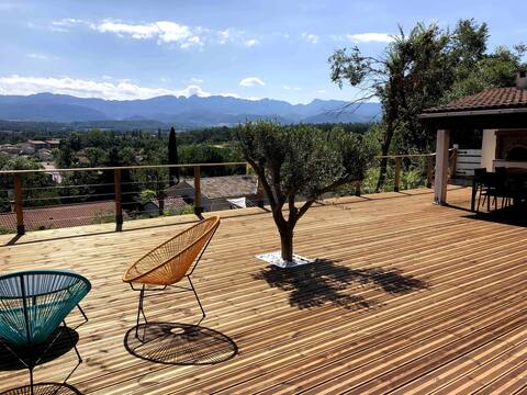House near Vercors with pool and hot tub