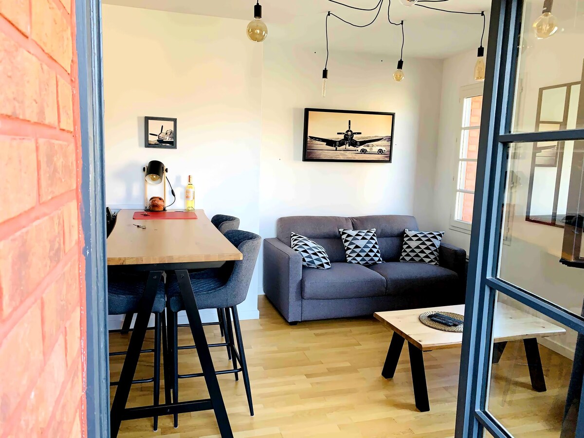 Successful Airbnb property: Apartment 100 m from the Bay of Somme in Saint Valery Sur Somme