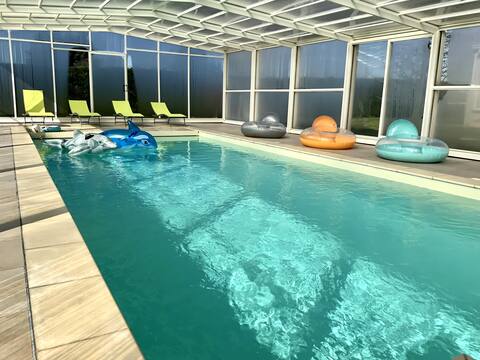 Chambord Heated pool Villa Les Otaries