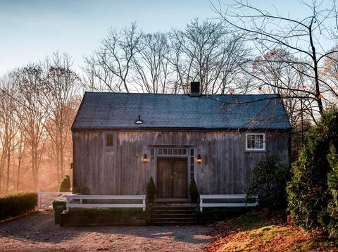 River Barn, Sidewalk Stroll into Essex Village