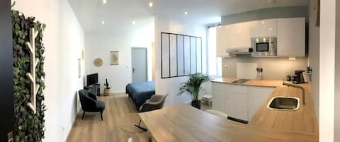 Studio cosy Chateaulin centre