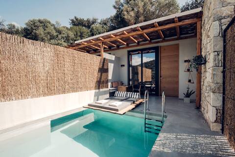 Junior Retreat with private pool & mountain view