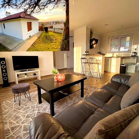 Entire house with garden and beautiful view
