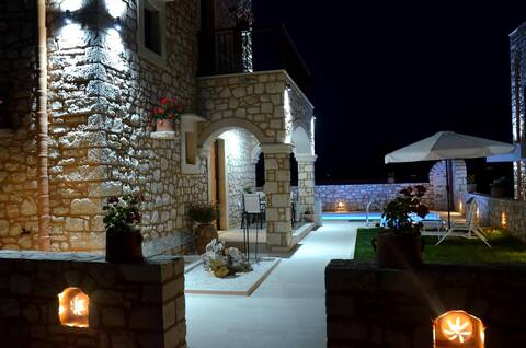 Luxury Villa Marvi in a charming Cretan village