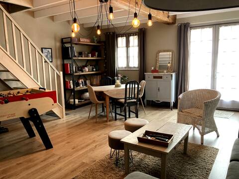 Stay and cozy calm: old renovated barn