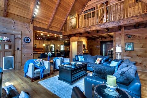 Spacious Log Villa6700sf Hot tub-wine country-19ac