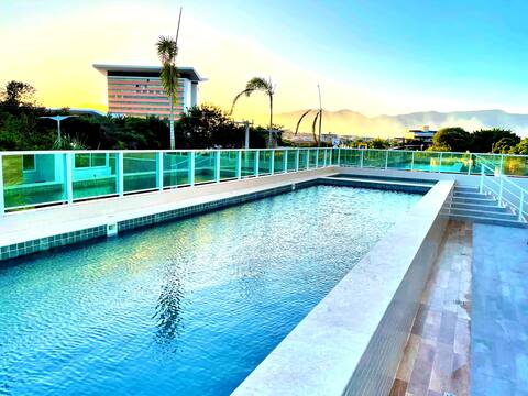 Ap 100% Climatized 50m from Sobral Shopping
