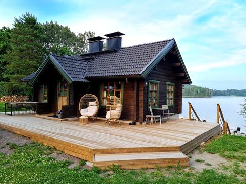 Kaurisranta, Cabin at the lake Oinasjärvi