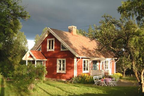Bullerbü country house in South Sweden with Sauna & Boat