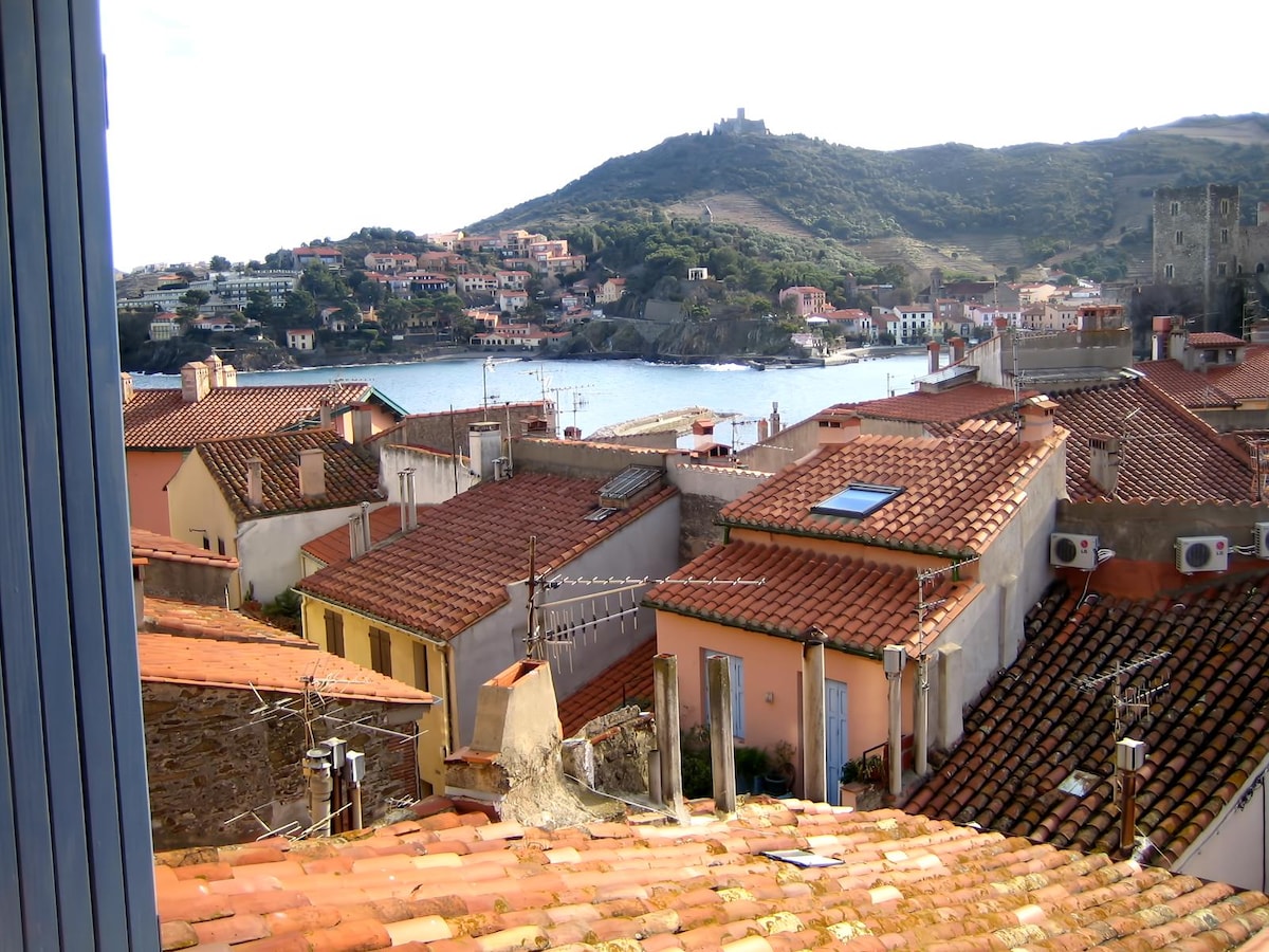 Airbnb con migliori performance: Fisherman's house 2*, quiet street, center, WiFi, Air conditioning, View a Collioure