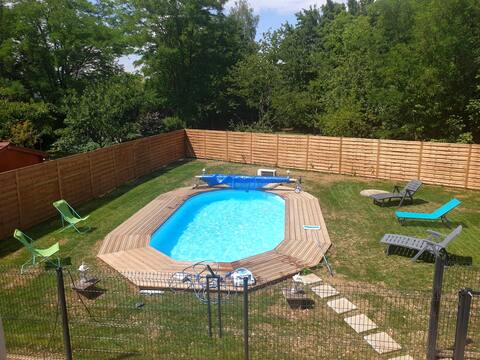 Family home with pool