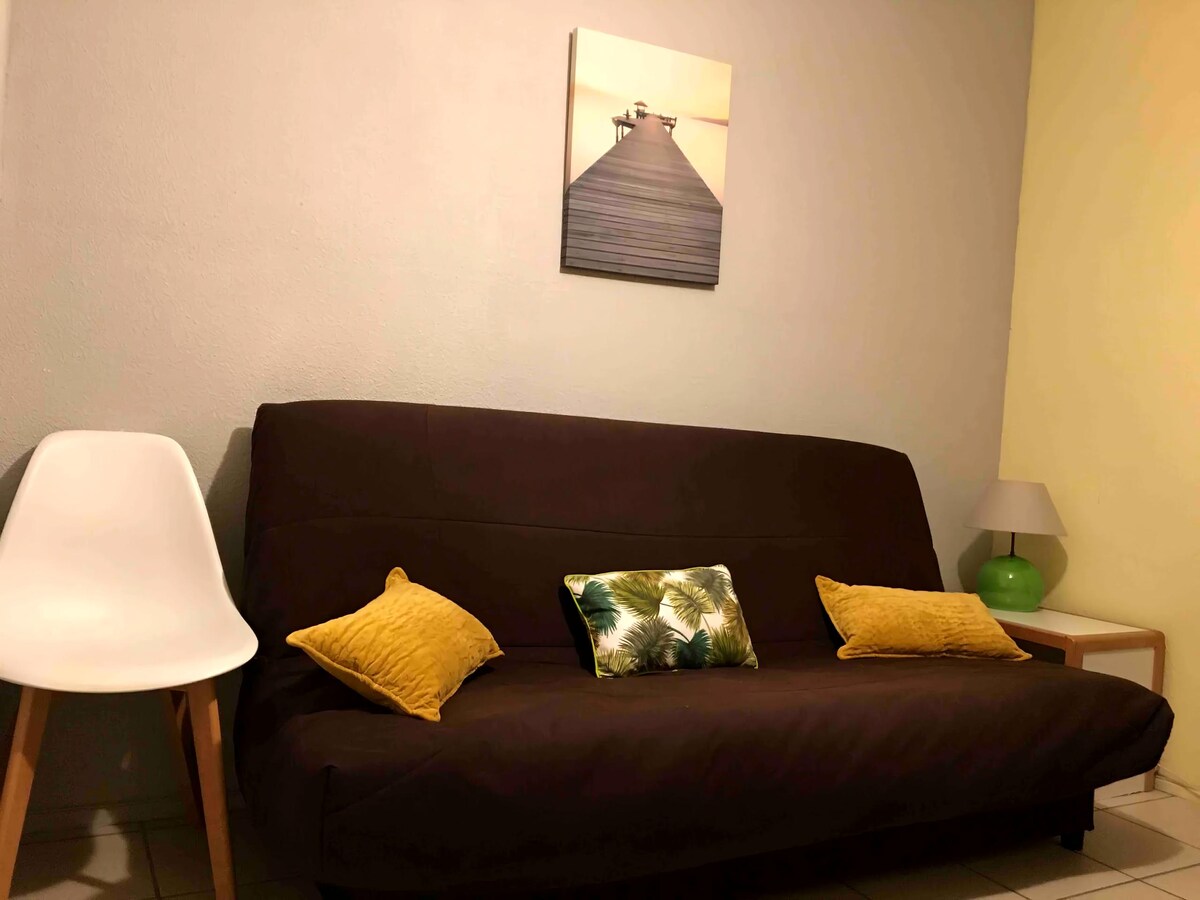 Proprietà Airbnb di successo: Studio in a health resort a Lamalou Les Bains