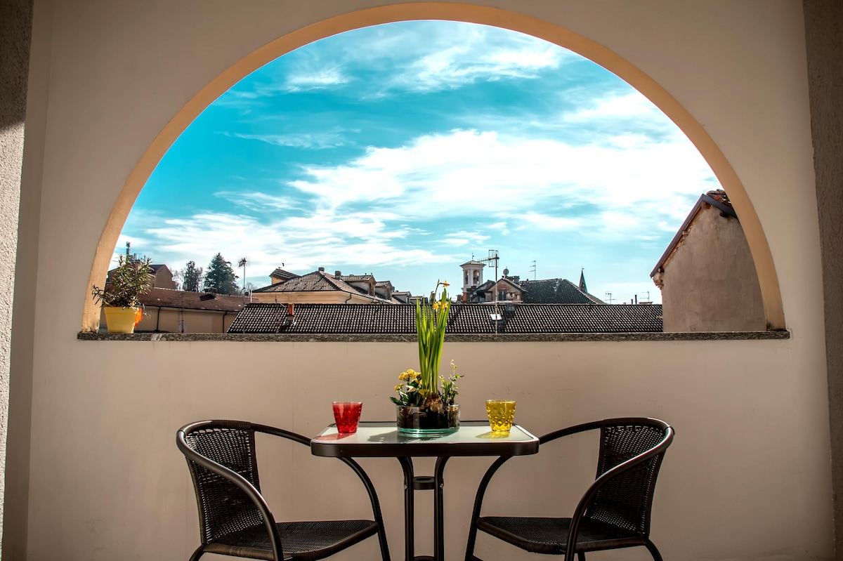 Airbnb con migliori performance: La loggia on Acqui. Downtown, Wi-Fi, A/C, elevator. a Alessandria