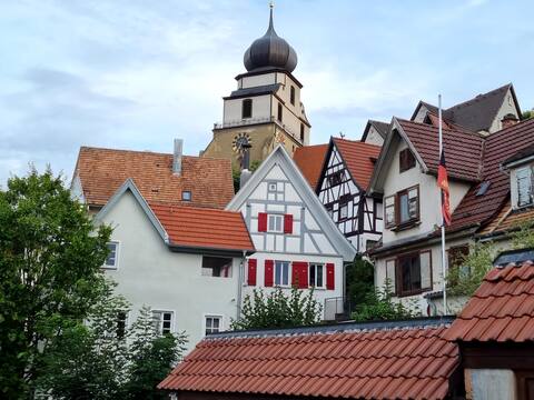 Herrenberg: Historisches Fachwerkh. am Schlossberg