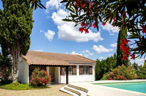 Uniquely and quietly located with private pool