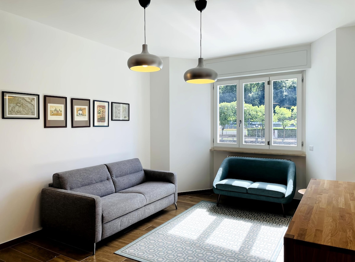 Top performing Airbnb: Center of San Pellegrino, great view, near Terme in Bergamo