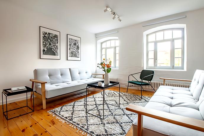 Erfolgreiche Airbnb-Immobilie: Loft apartment in the city center in St. Georg