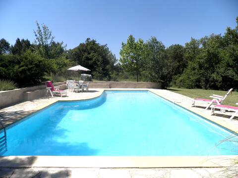 Family Farmhouse with private pool set in 5 acres