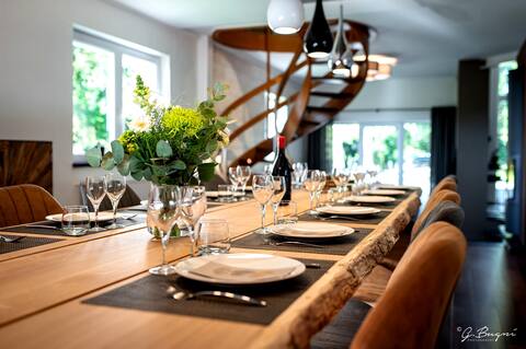 NEW-Le 145 Luxury cottage 12 pers.-sauna-balnéo