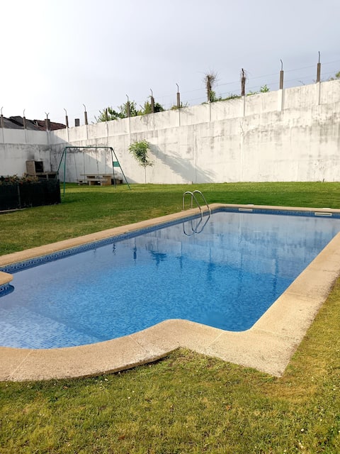 Apartment with terrace and pool