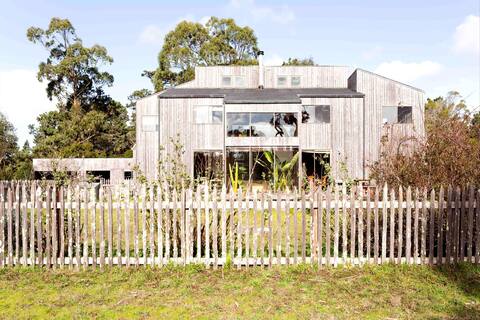 Sea Ranch style farmhouse on 80 magical acres