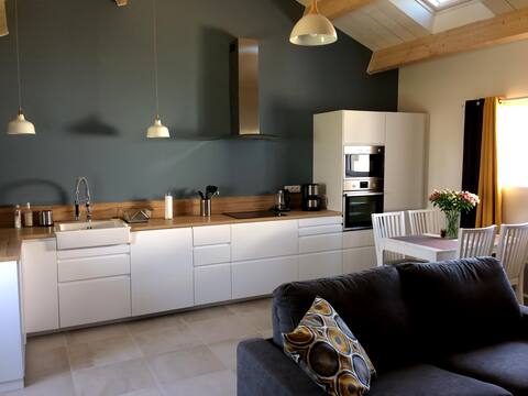 Lovely warm barn 20 minutes from the sea