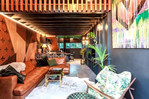 The Barn, designers dream, romantic beach hideaway