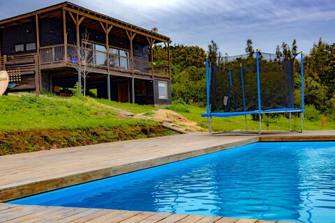 Country House Surrounded by Beautiful Landscape