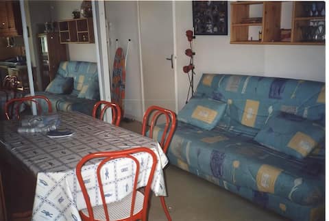 Top Airbnb: Lacanau Ocean apartment 1 min to the beach and city center à Lacanau