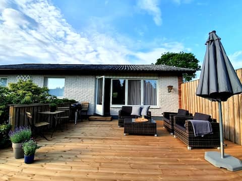 Villa in Yngsjö with nice patio.