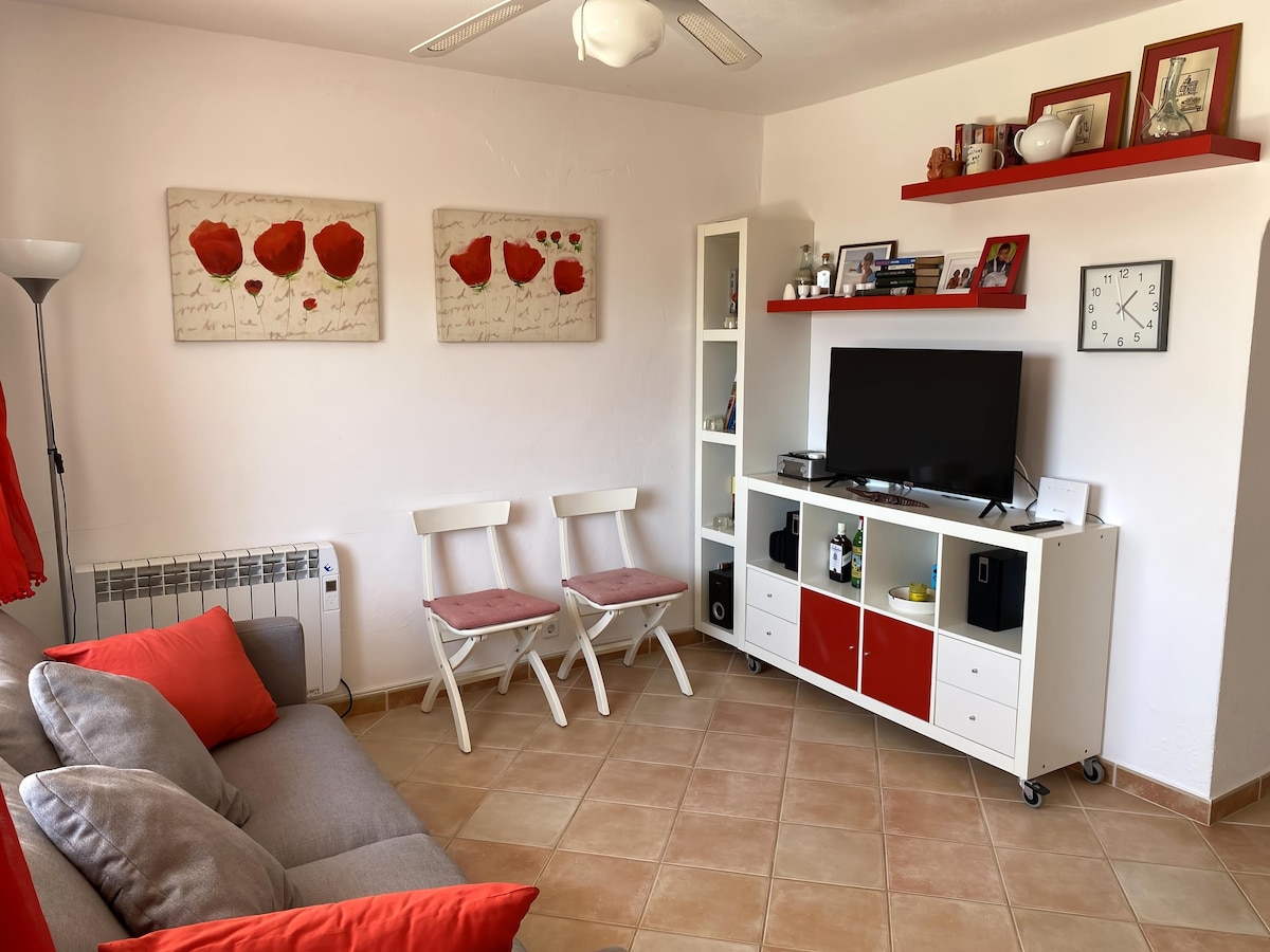 Top performing Airbnb: Cozy apartment Son Bou Menorca + Rent our car in Alaior