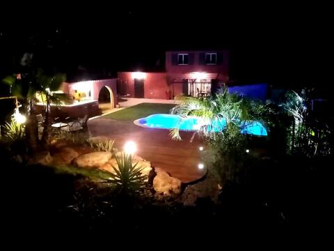 Charming villa with a pool