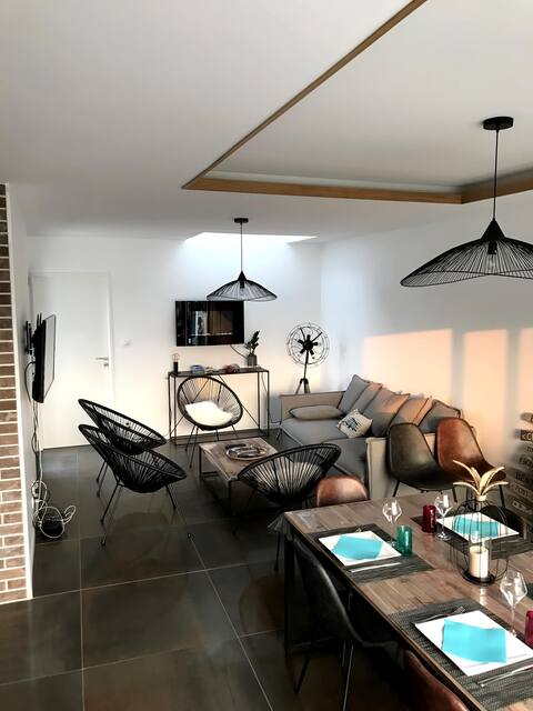 Comfortable beachfront house