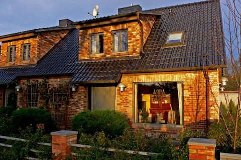 Large holiday flat in Peetzig am See