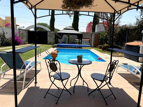 Tequisquiapan, Bernal, Chalet with Pool, Vineyards