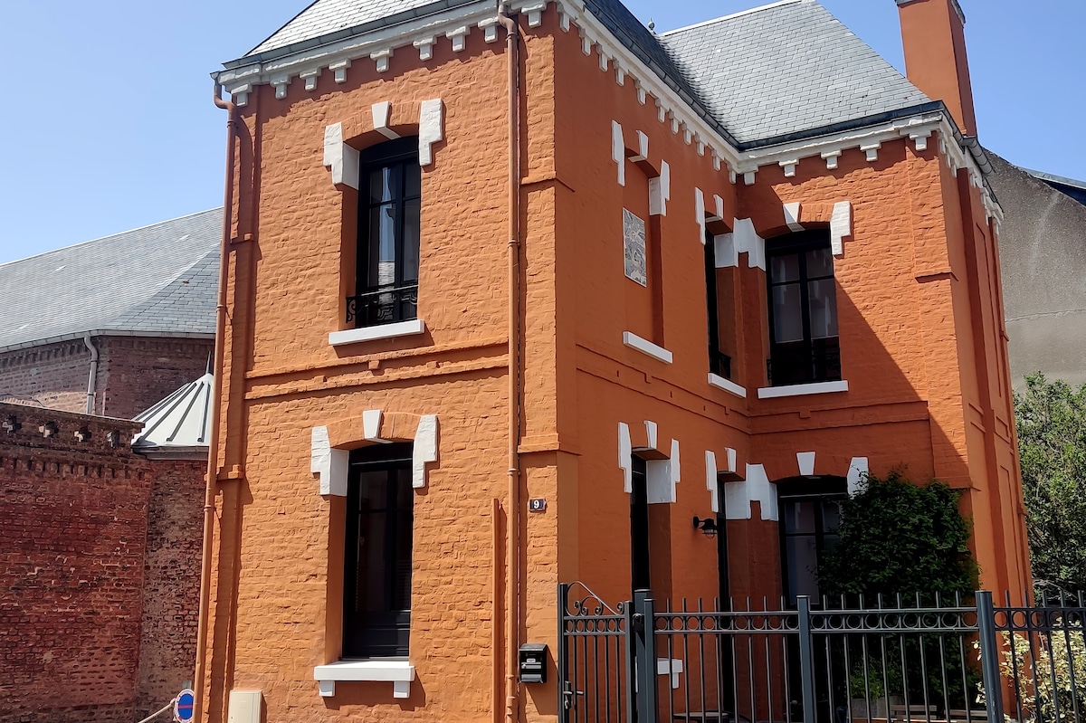 Airbnb performant: Maison avec jardinet /parking privé, à 100 m plage à Cayeux Sur Mer