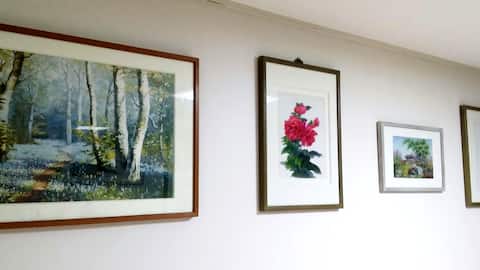 Gallery House - Kids Friendly/Small Library/Princess • 10 minutes from Sejong/High Quality Mattress/