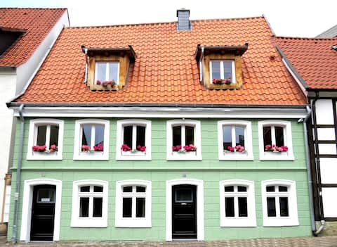traditional building in the oldtown of Soest