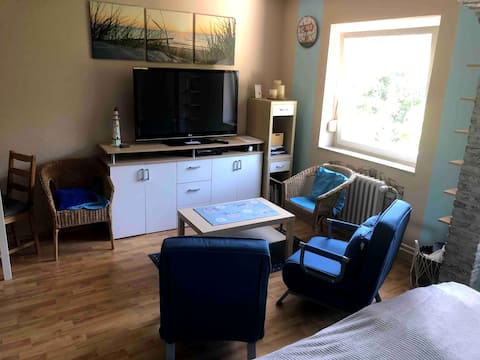 55 sqm apartment quiet location, nature reserve,garden